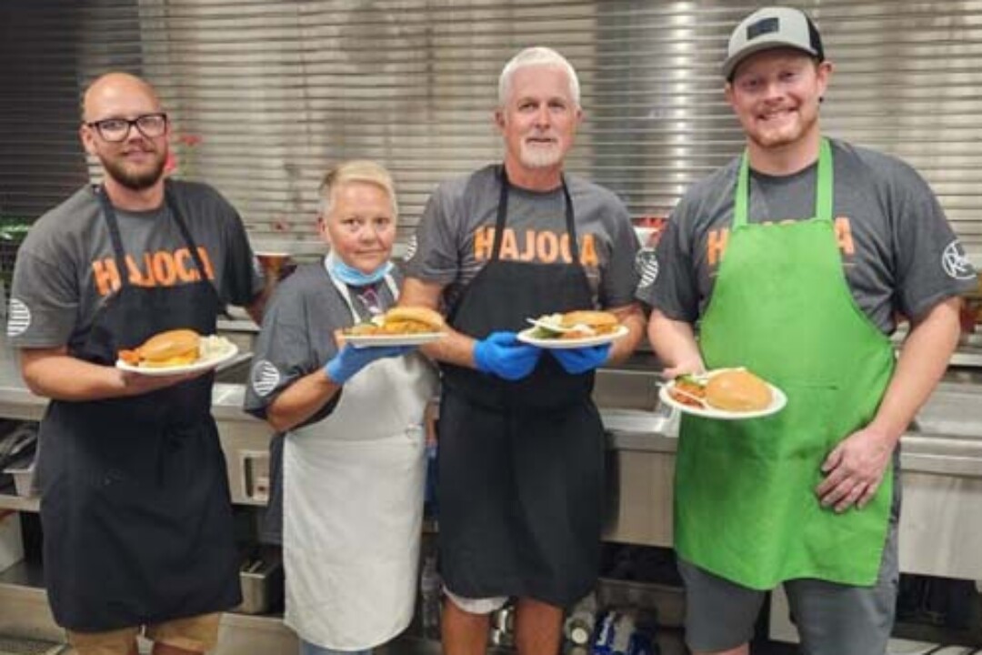 Hajoca employees participating in a Day of Service Community Service event