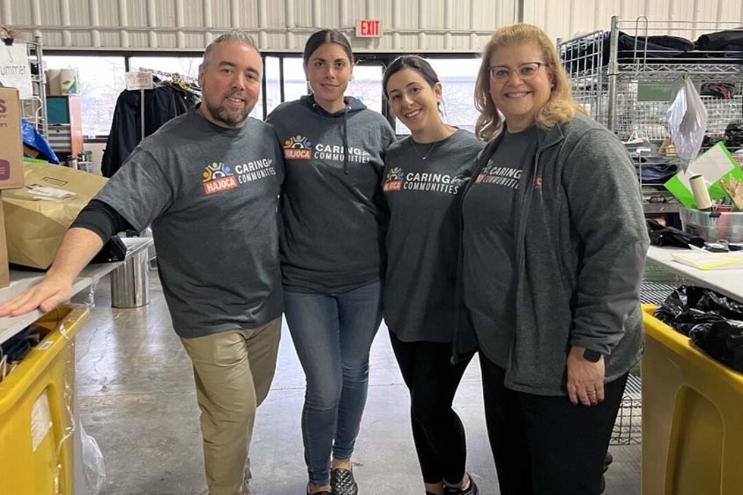 Hajoca employees participating in a Day of Service Community Service event